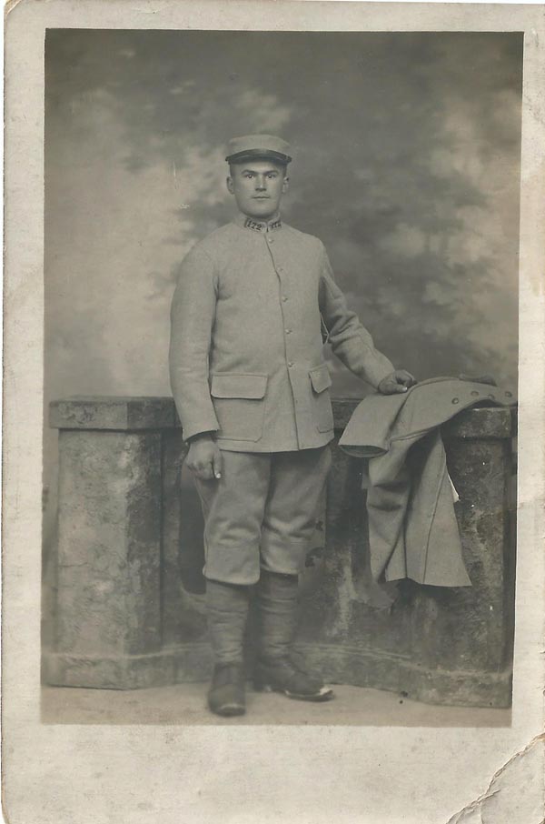 Joseph Barbaux - poilu de la guerre 1914/1918