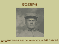 Joseph, un valeureux poilu de 1914/1918